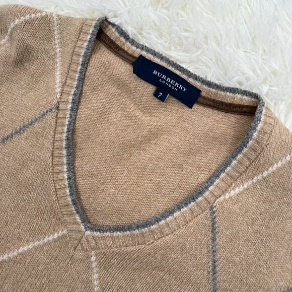 Burberrys Unisex Vintage Lambswool Sweater - Picture 6 of 12